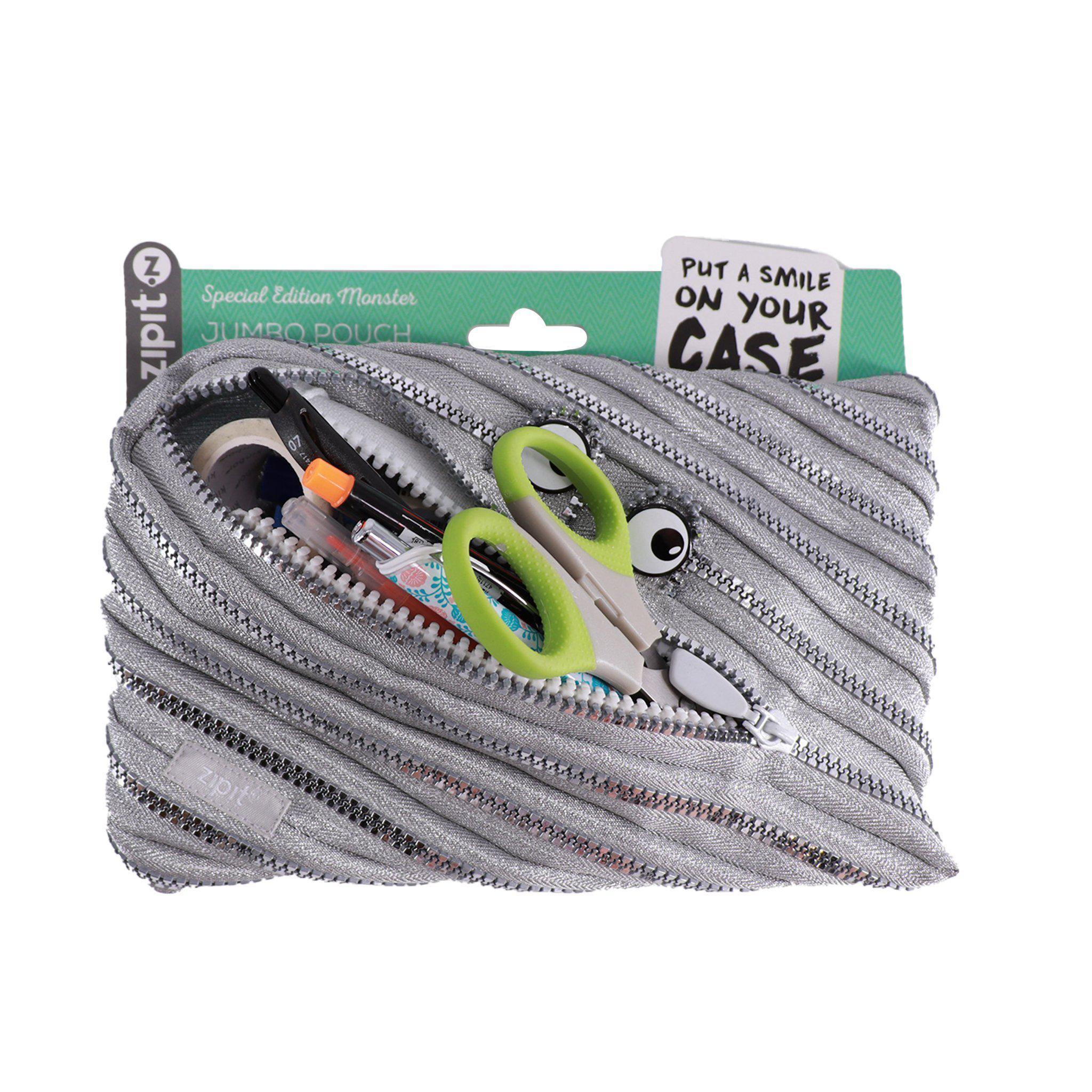 Pouches - Monster Jumbo Silver - KLOSH