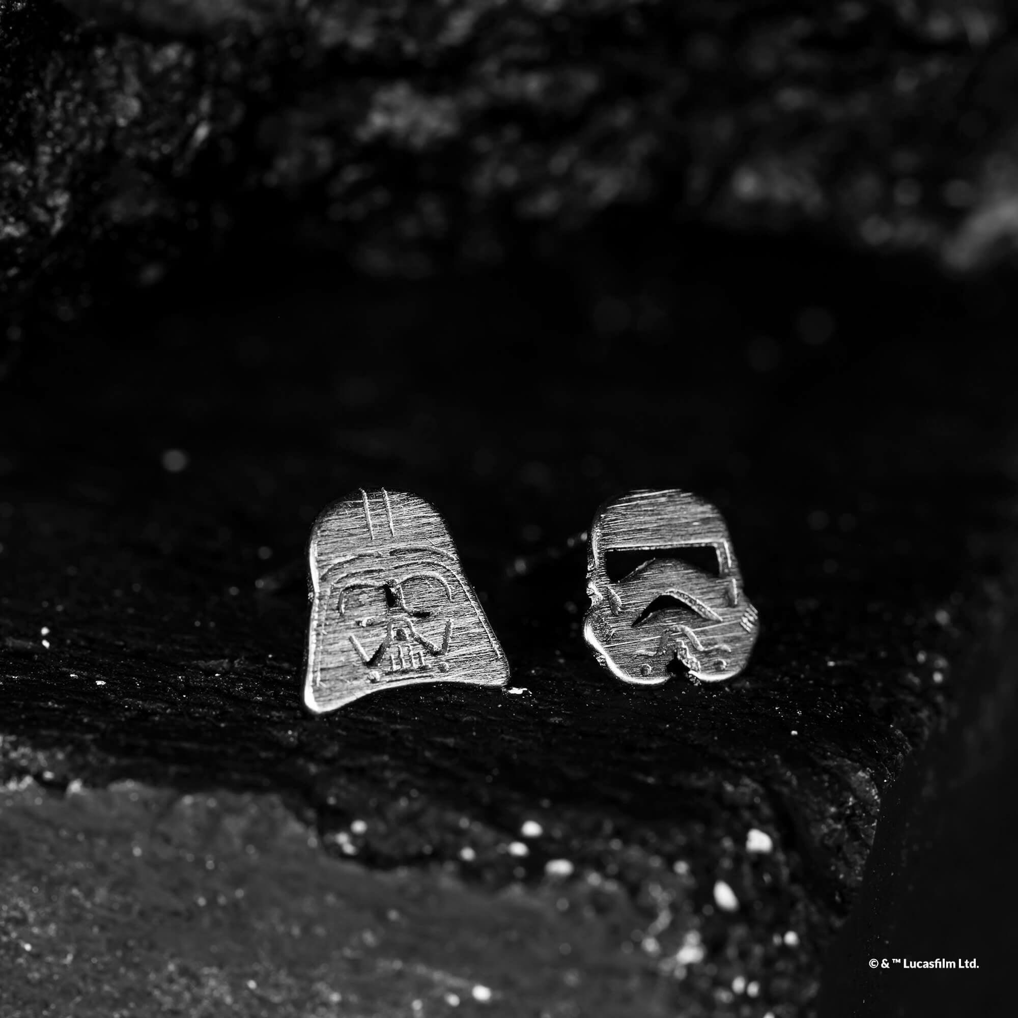 Star Wars™ Earring - Darth Vader™ & Stormtrooper™ Silver - KLOSH