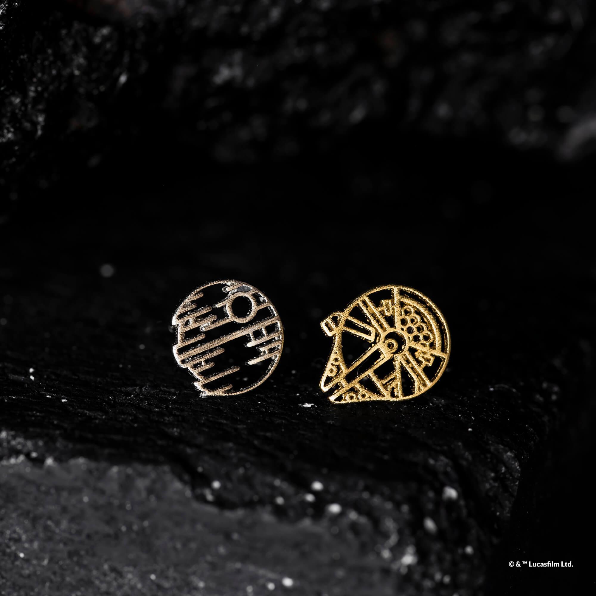 Star Wars™ Earring - Death Star™ Gold - KLOSH