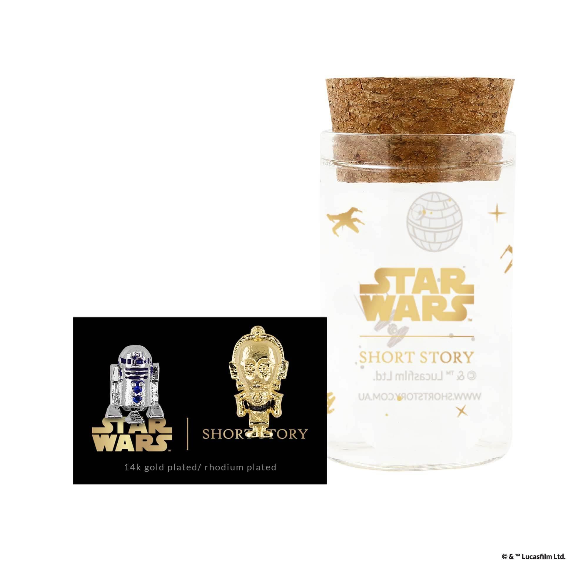 Star Wars™ Earring - Epoxy R2D2™ & C3P0™ - KLOSH