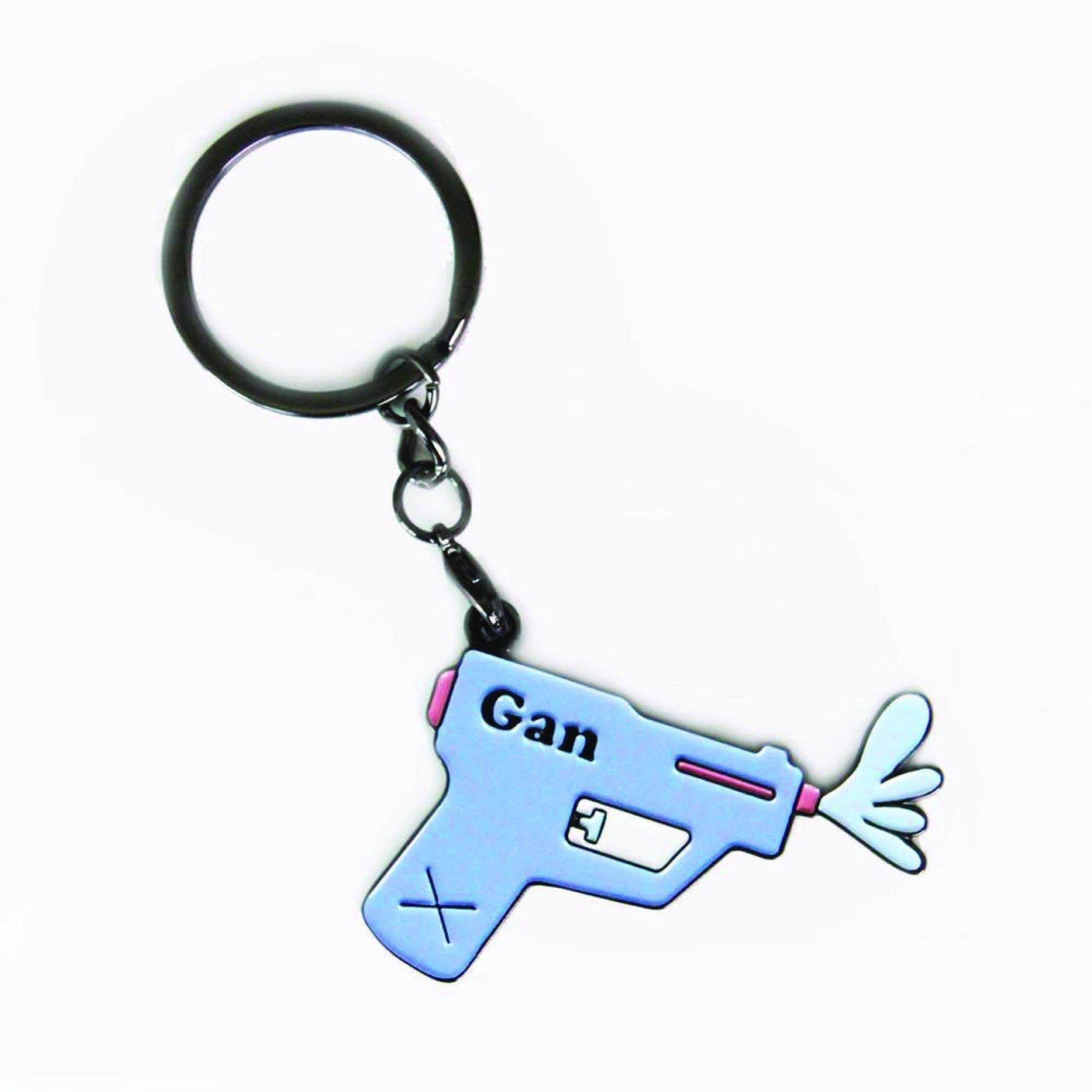 Surname Badge Keychain - Gan - KLOSH