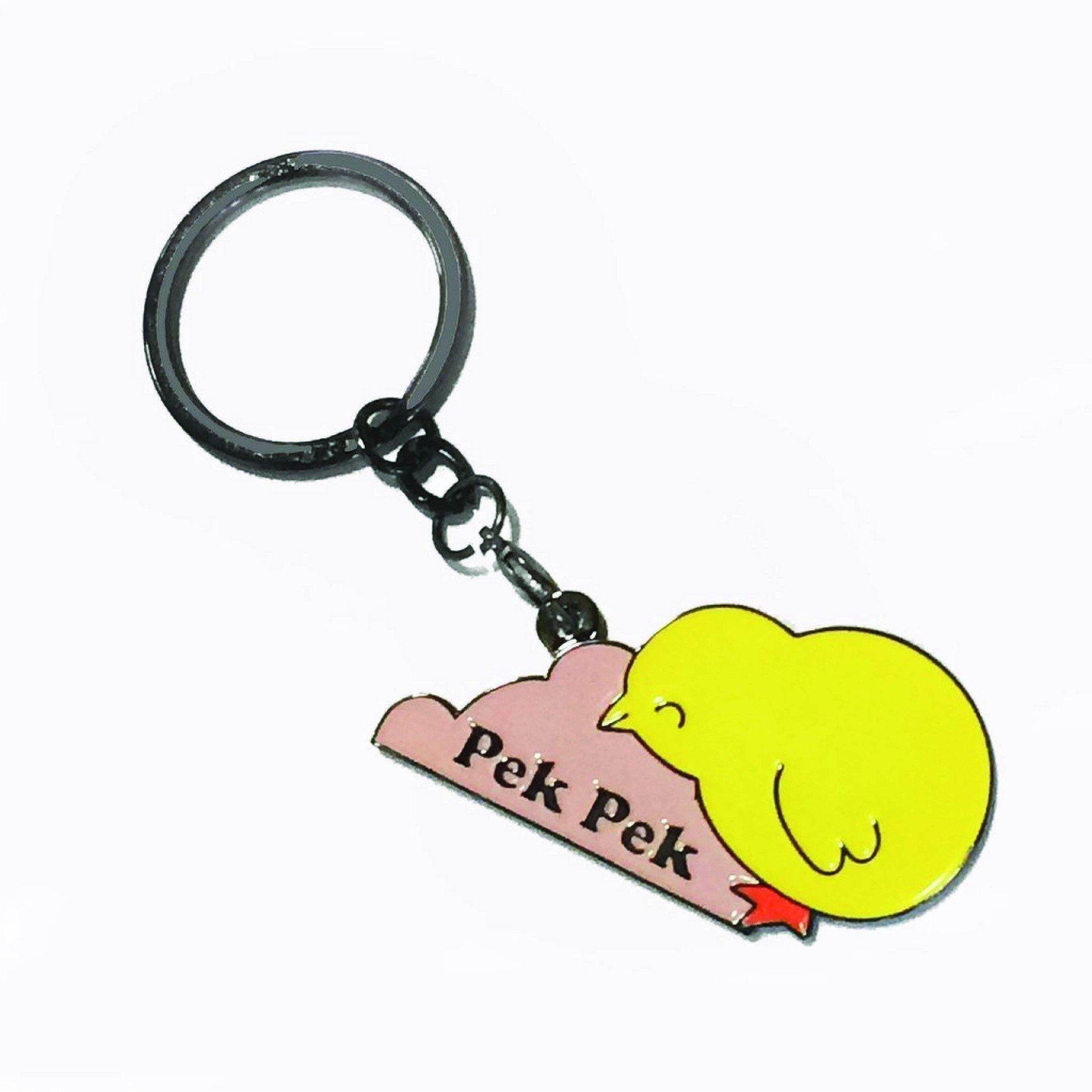 Surname Badge Keychain - Pek - KLOSH
