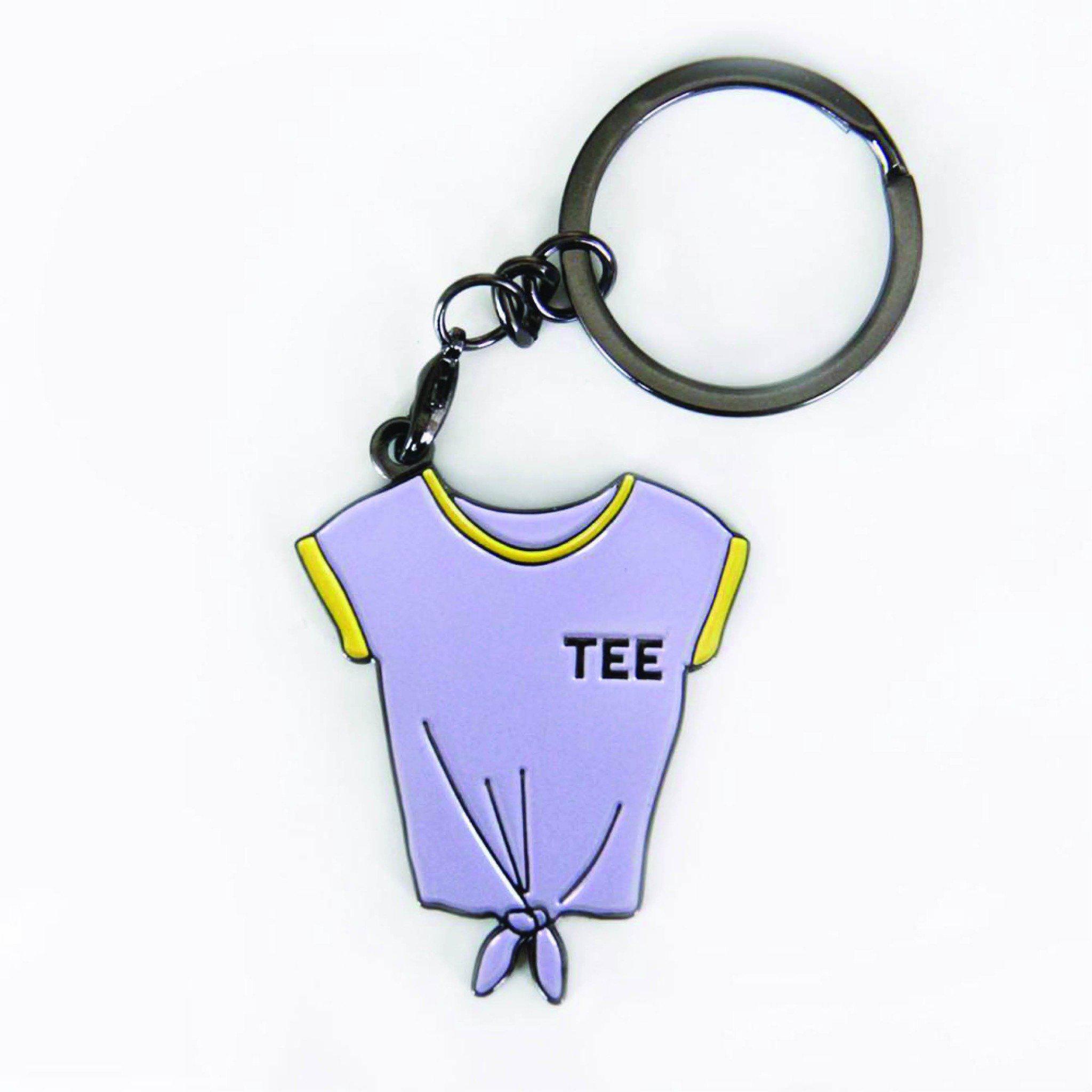 Surname Badge Keychain - Tee - KLOSH