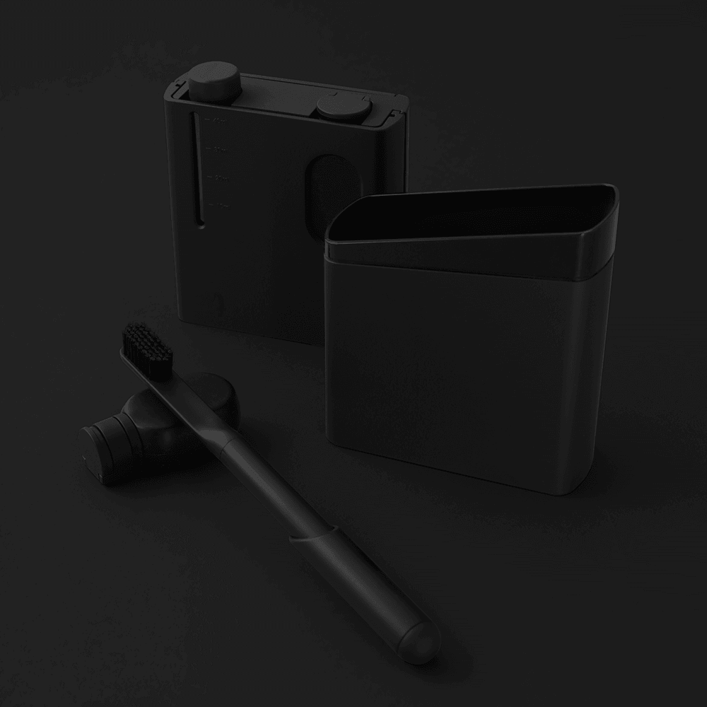 Tic Oral Care Kit - Matte Black - KLOSH