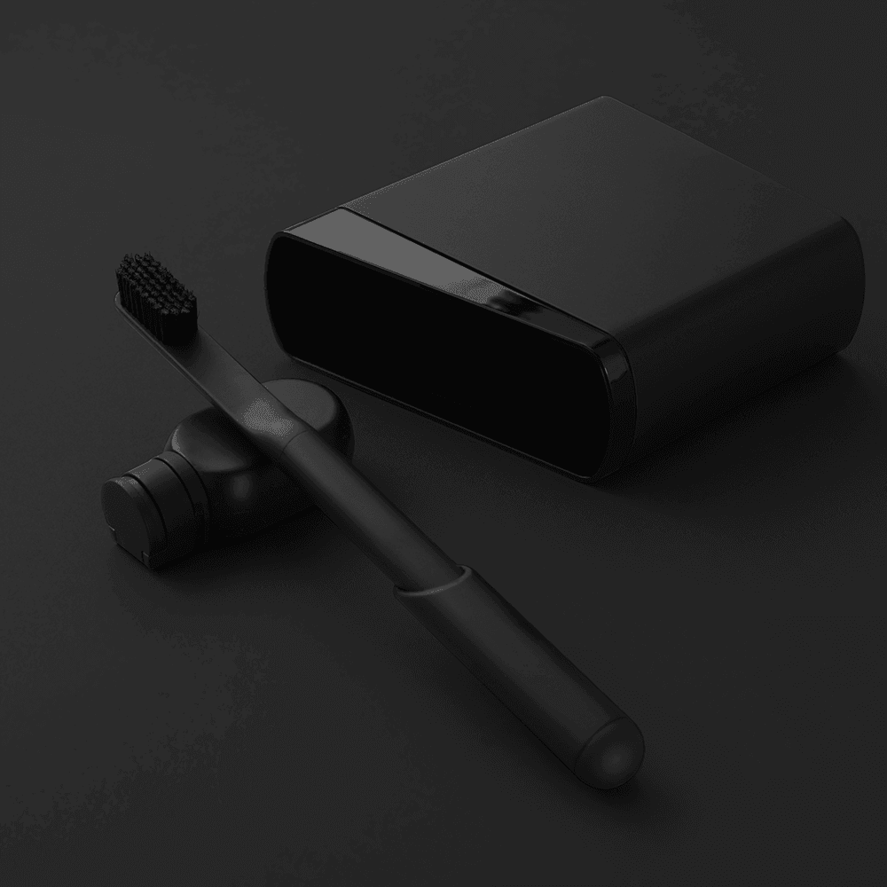 Tic Oral Care Kit - Matte Black - KLOSH