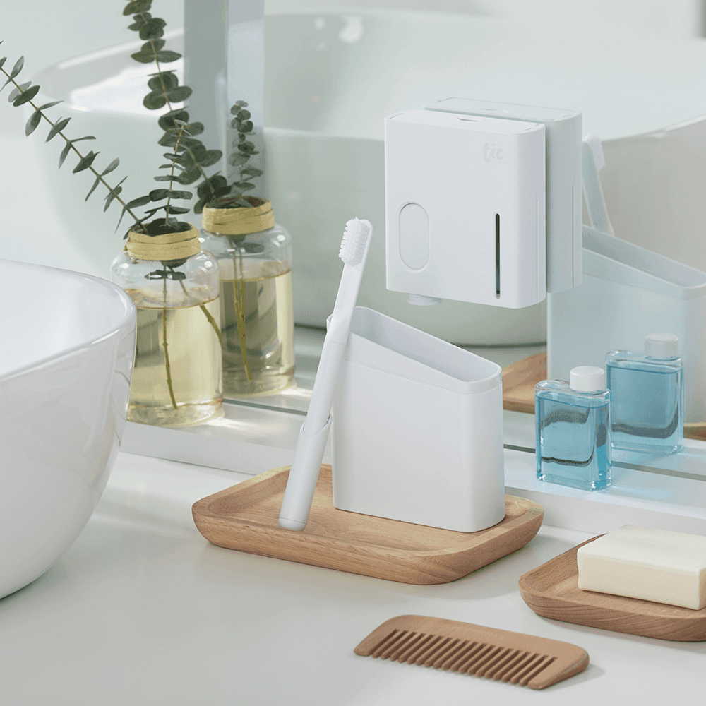 Tic Oral Care Kit - Matte White - KLOSH