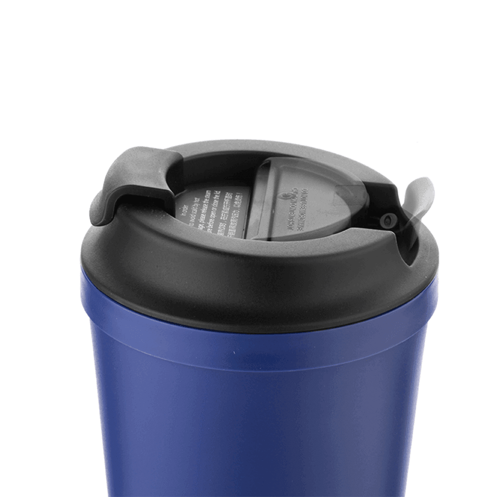 Tumbler - Artiart Suction Idea Café Dark Blue - KLOSH