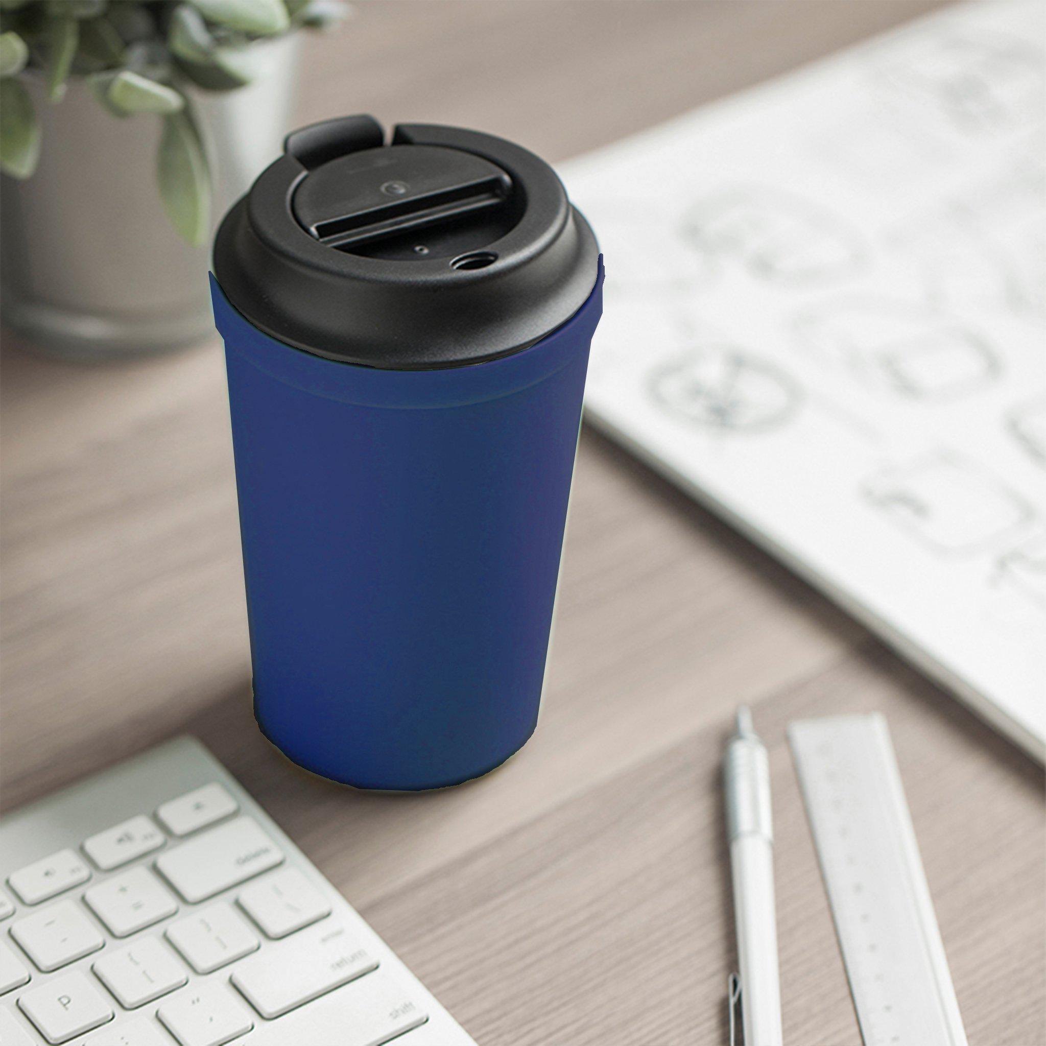 Tumbler - Artiart Suction Idea Café Dark Blue - KLOSH