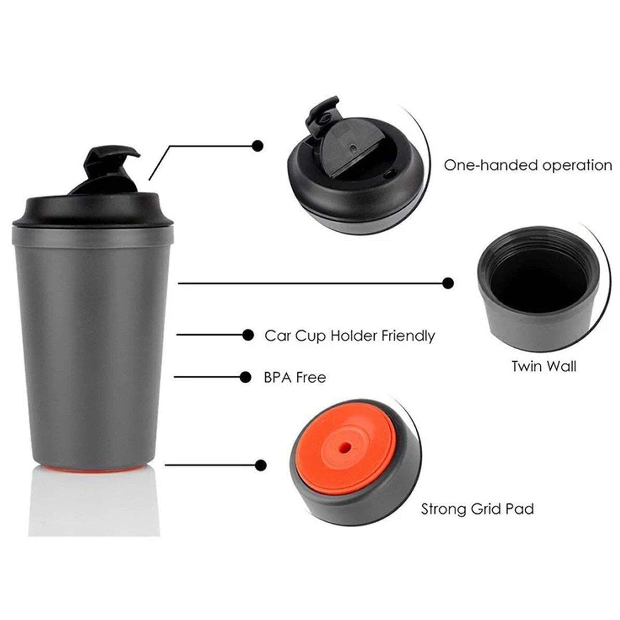 Tumbler - Artiart Suction Idea Café Grey - KLOSH