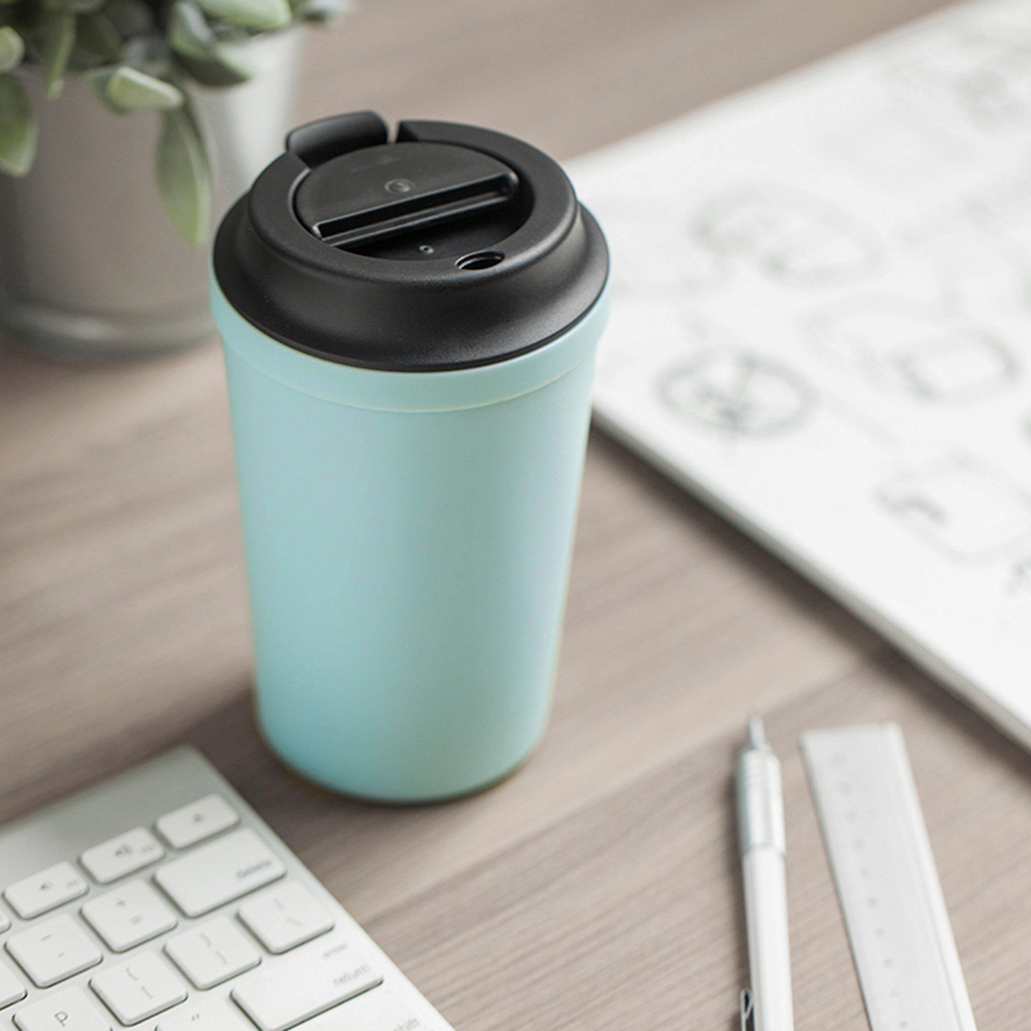 Tumbler - Artiart Suction Idea Café Sky Blue - KLOSH