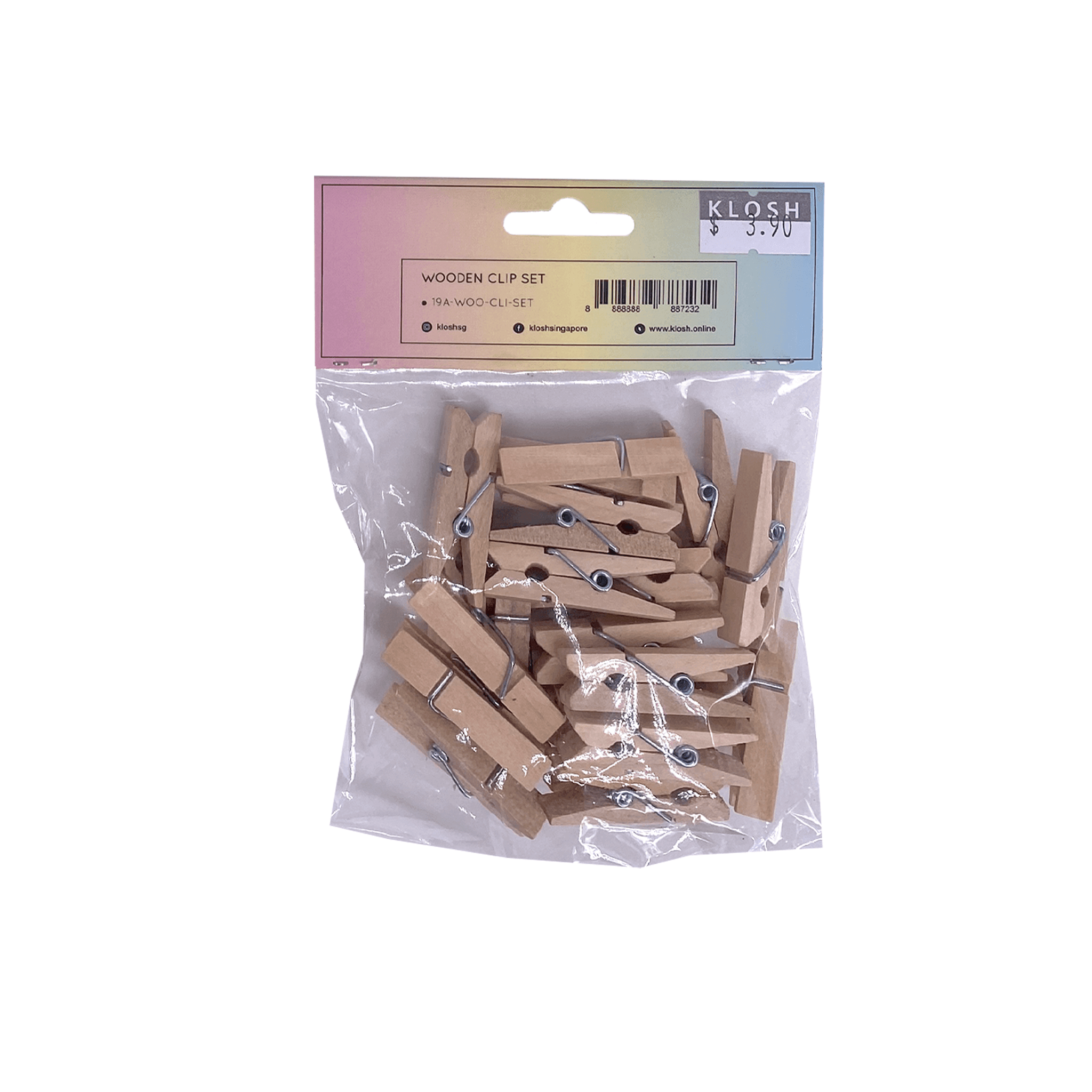 Wooden Clips - KLOSH