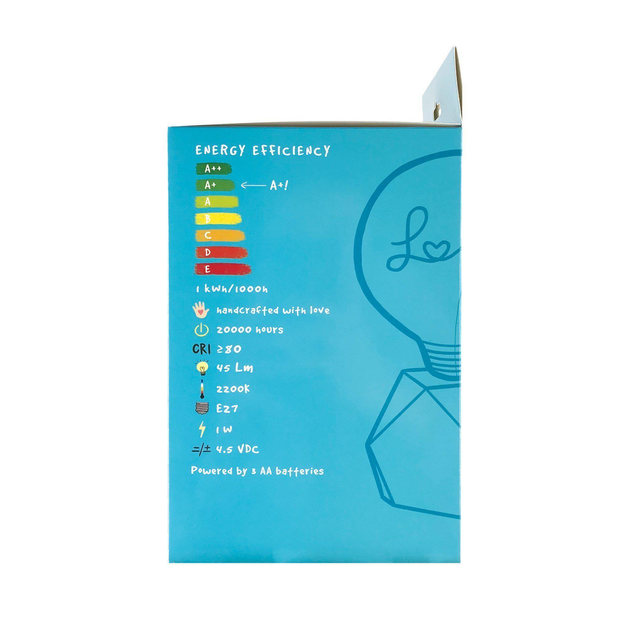 Zogi Mula Decorative LED Word Bulb - Hello - KLOSH