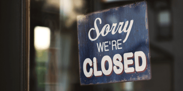 Temporary Physical Store Closure Notice - KLOSH