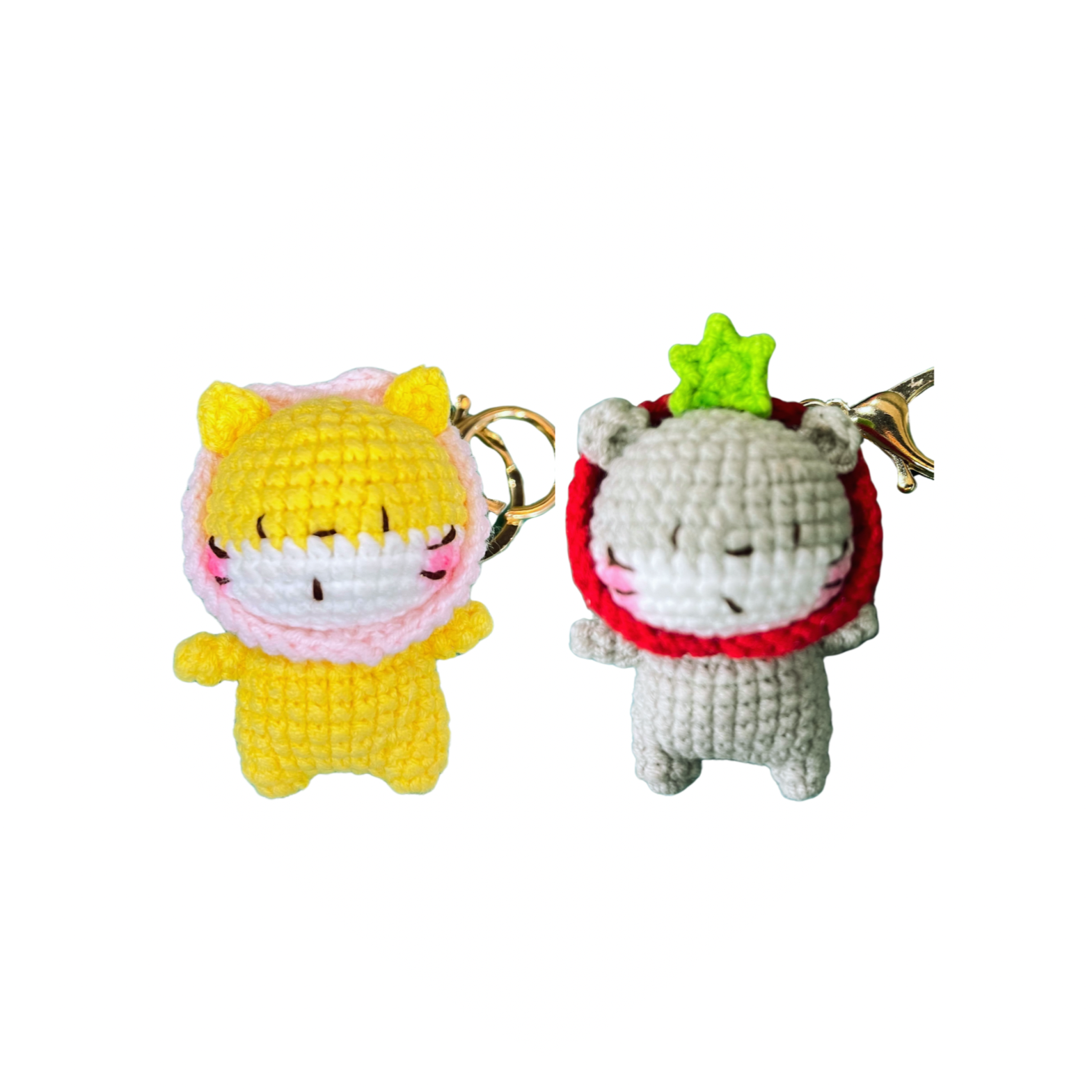 Handmade Crochet Keychain Medium