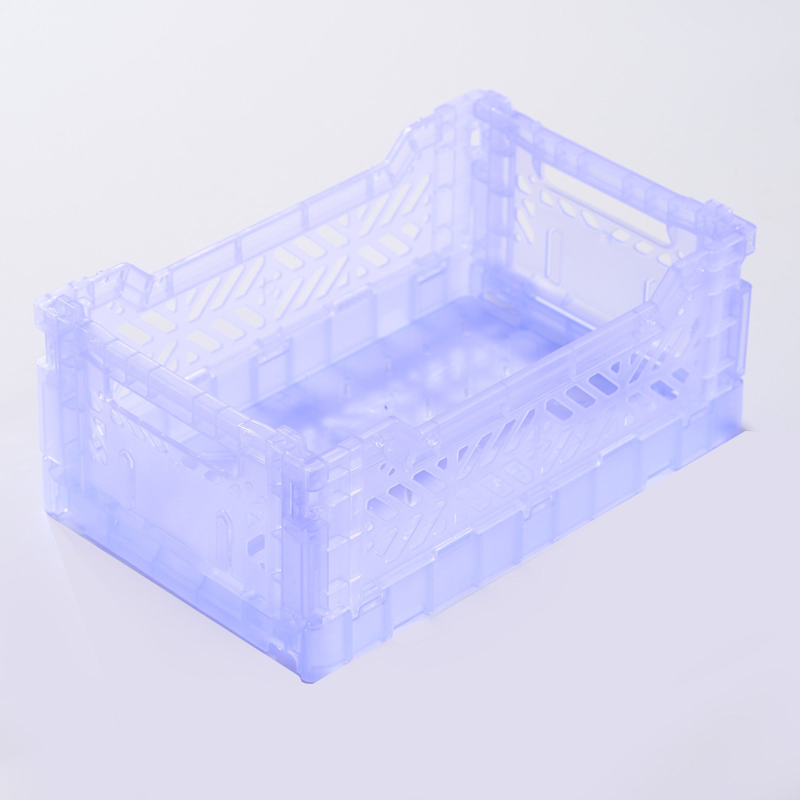 Foldable Storage Crate Double Handles Large