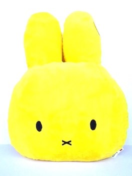 Miffy - Cushion Head Fluffy Pastel Yellow