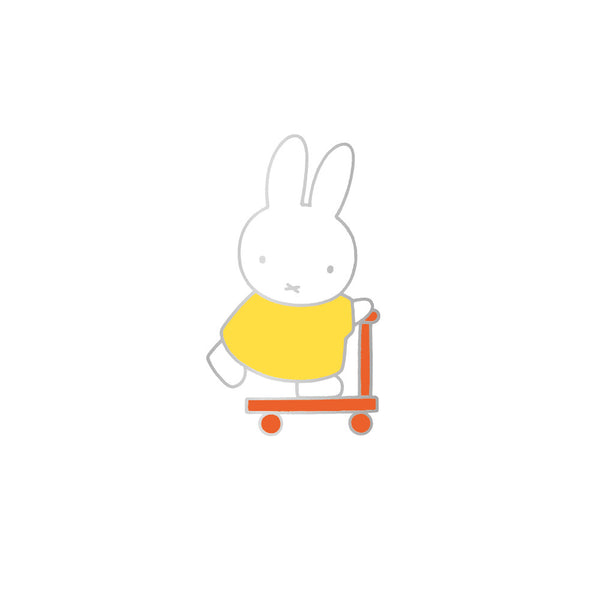 Miffy - On Scooter Enamel Pin