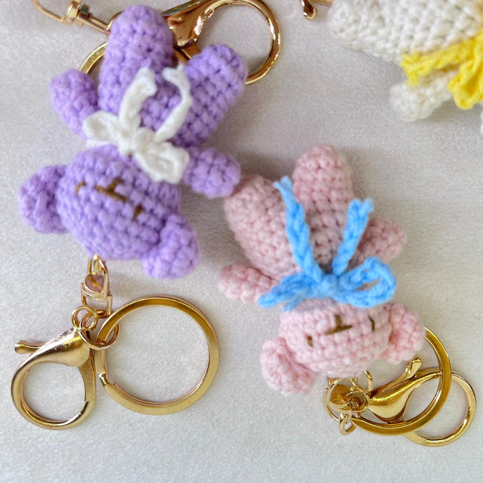 Handmade Crochet Keychain Small