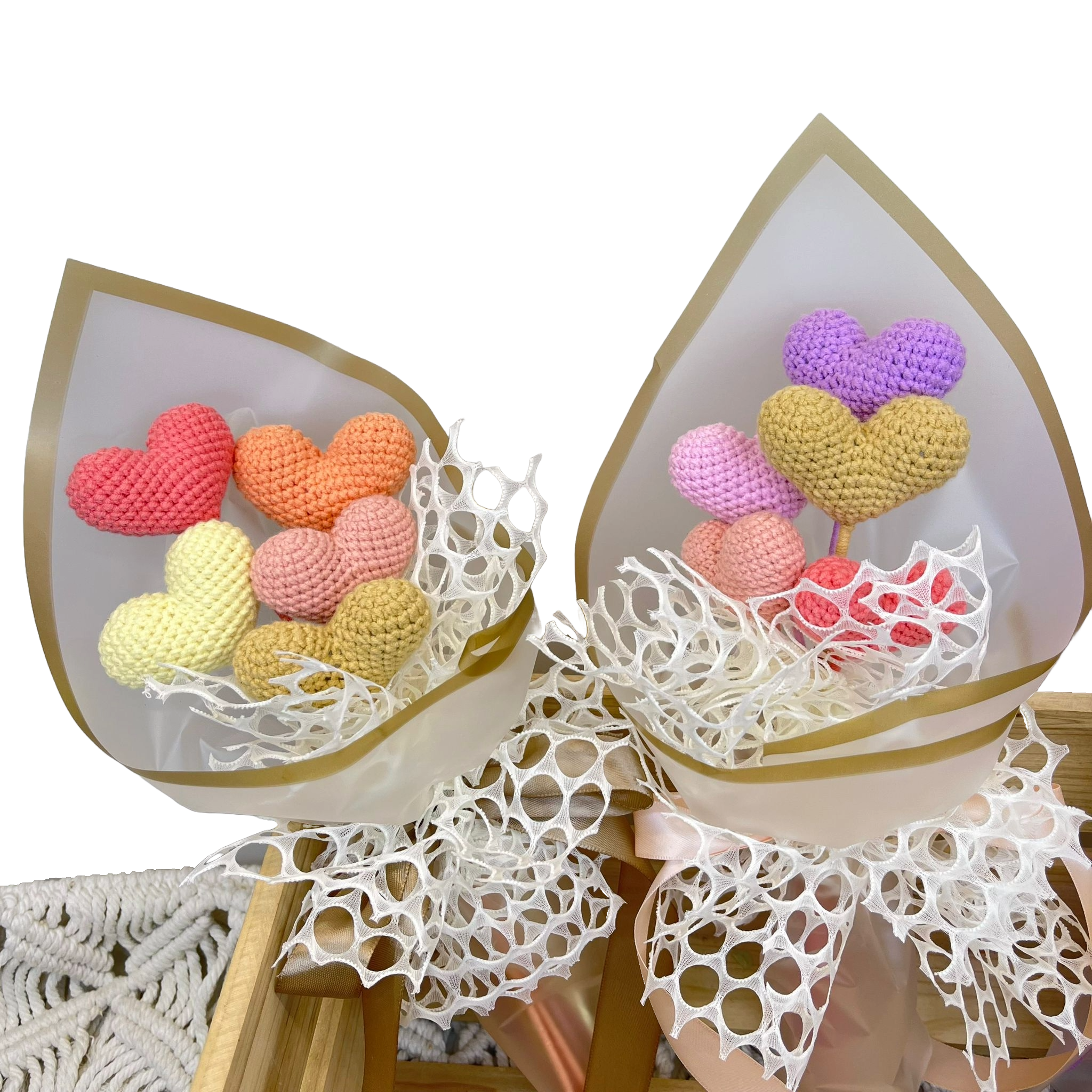 Enchanting Crochet Flower Bouquet - Blooming Love