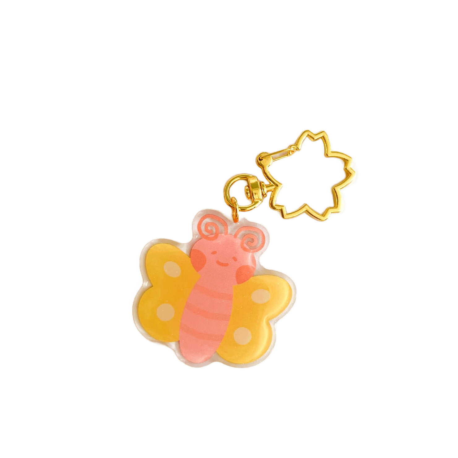 Acrylic Keychain - Butterfly Buttercup - KLOSH