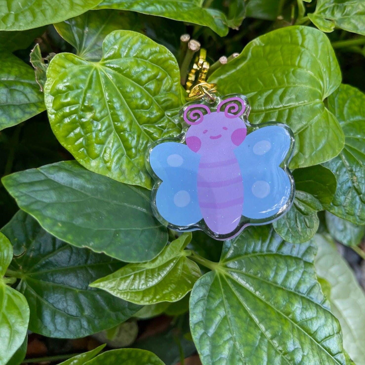Acrylic Keychain - Butterfly Mellow - KLOSH