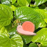 Acrylic Keychain - Garden Snail - KLOSH