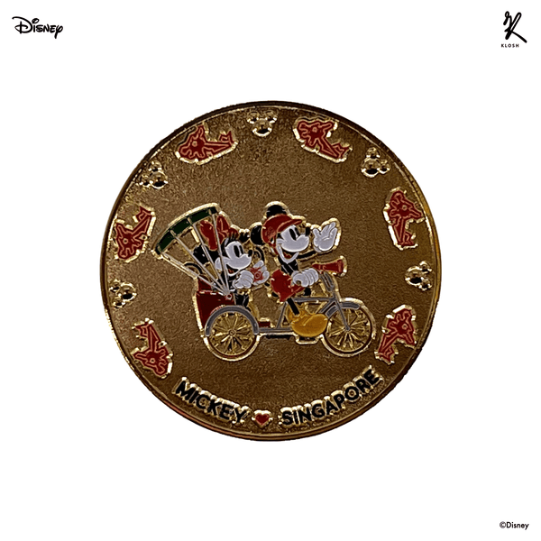 Disney Gold Coin - Mickey And Minnie - KLOSH
