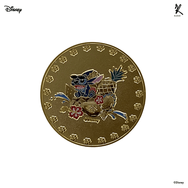 Disney Gold Coin - Stitch Loves Food - KLOSH