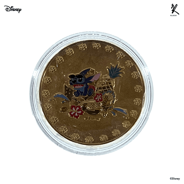 Disney Gold Coin - Stitch Loves Food - KLOSH