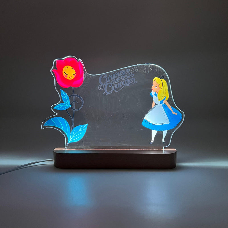 Disney LED Message Board - Alice Curiouser - KLOSH