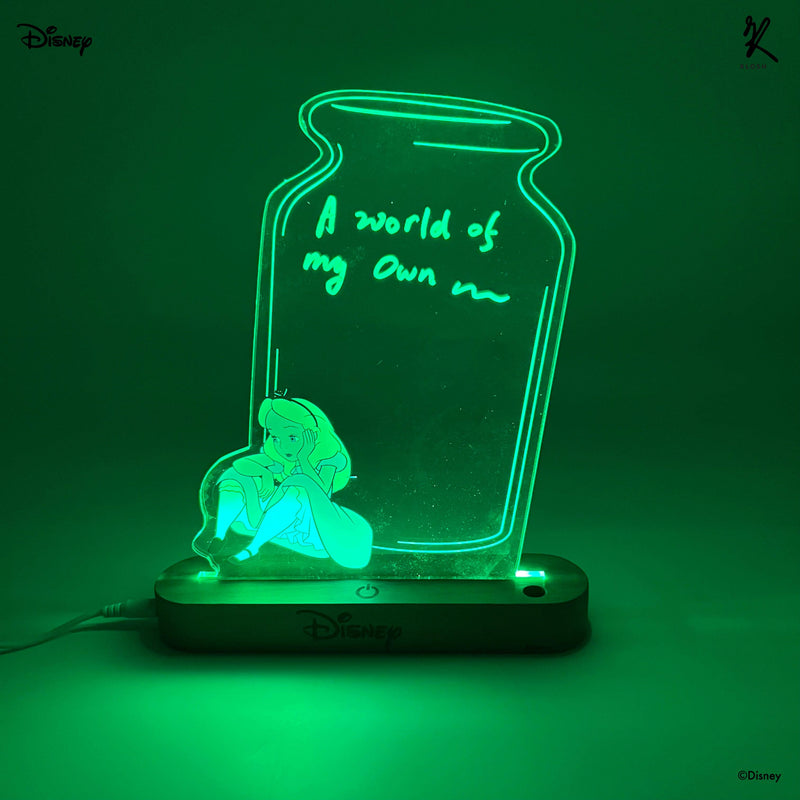 Disney LED Message Board - Alice Jar - KLOSH
