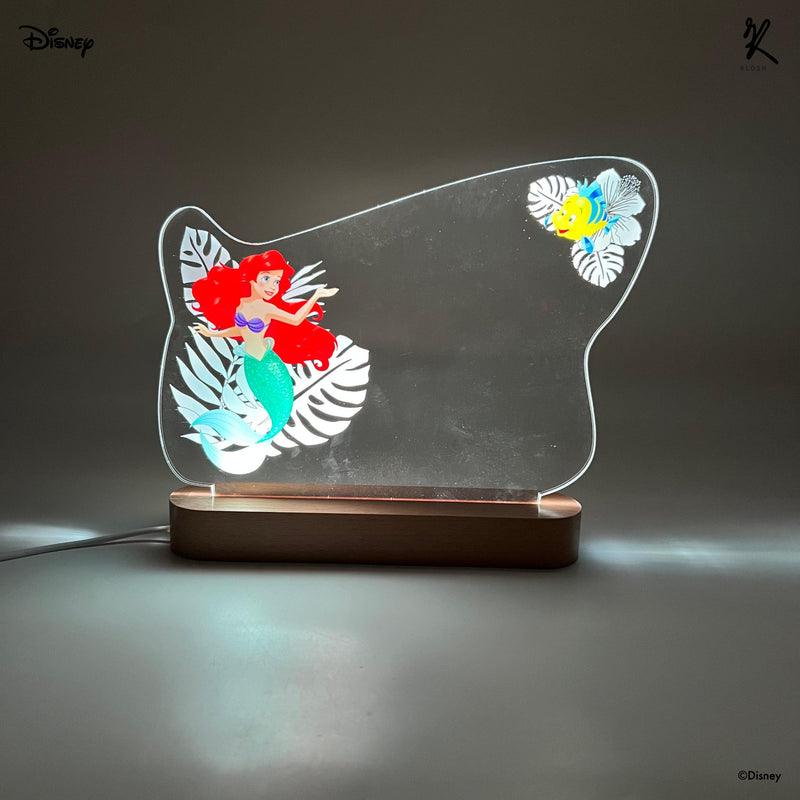 Disney LED Message Board - Ariel And Flounder - KLOSH