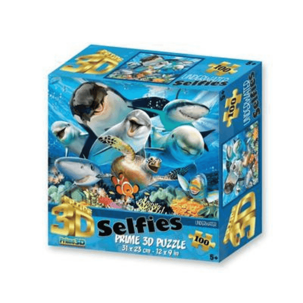 Jigsaw Puzzle - 3D Ocean Selfies 100pcs - KLOSH