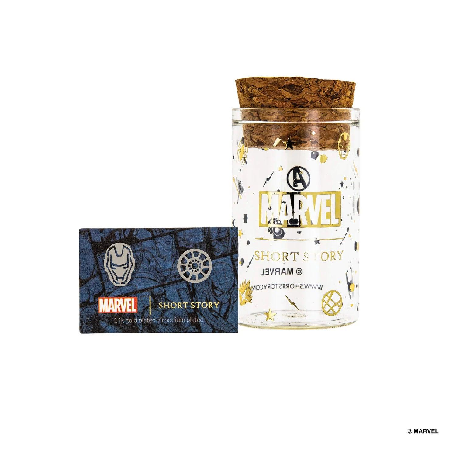 Marvey Earring - Iron Man & Arc Reactor Silver - KLOSH