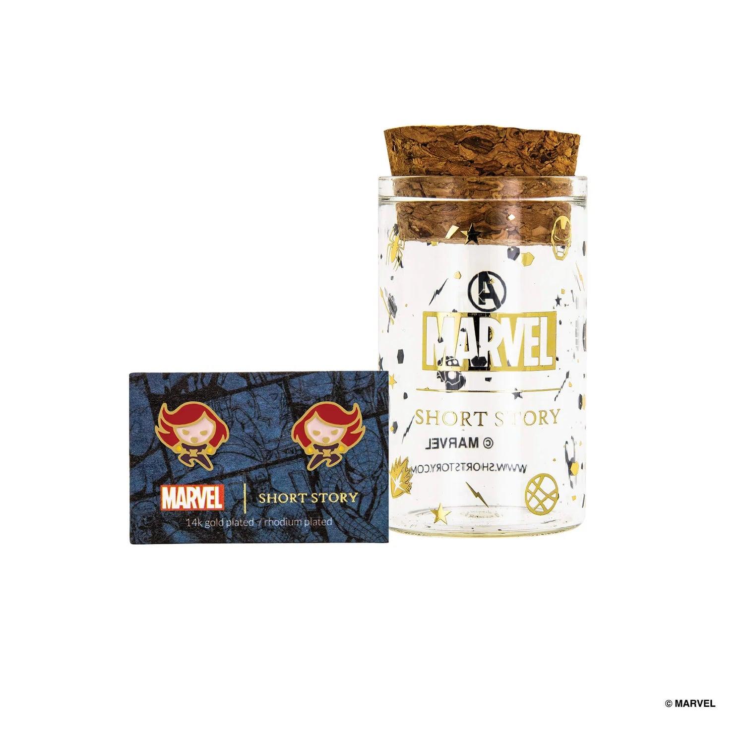 Marvey Epoxy Earring - Black Widow - KLOSH