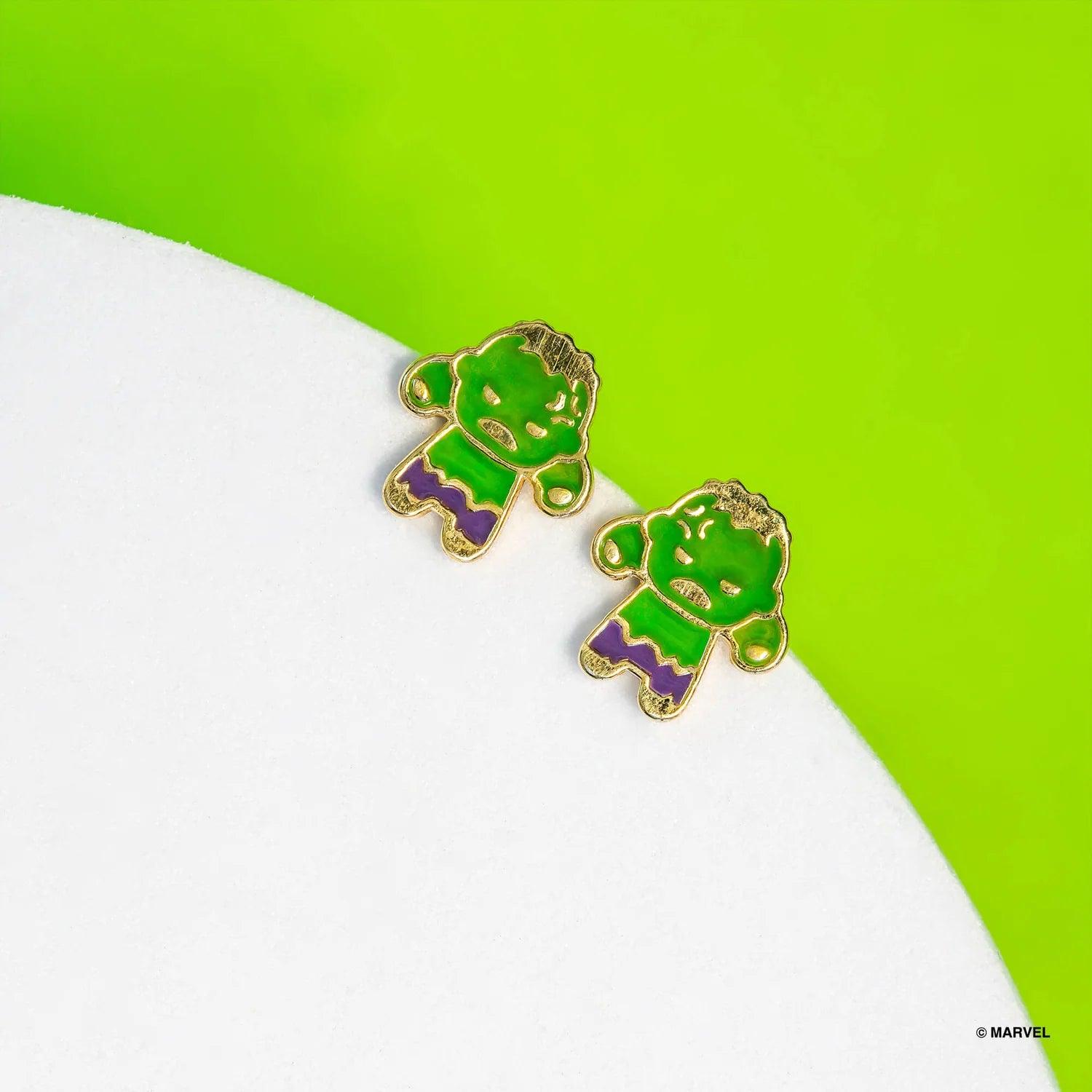Marvey Epoxy Earring - Hulk - KLOSH