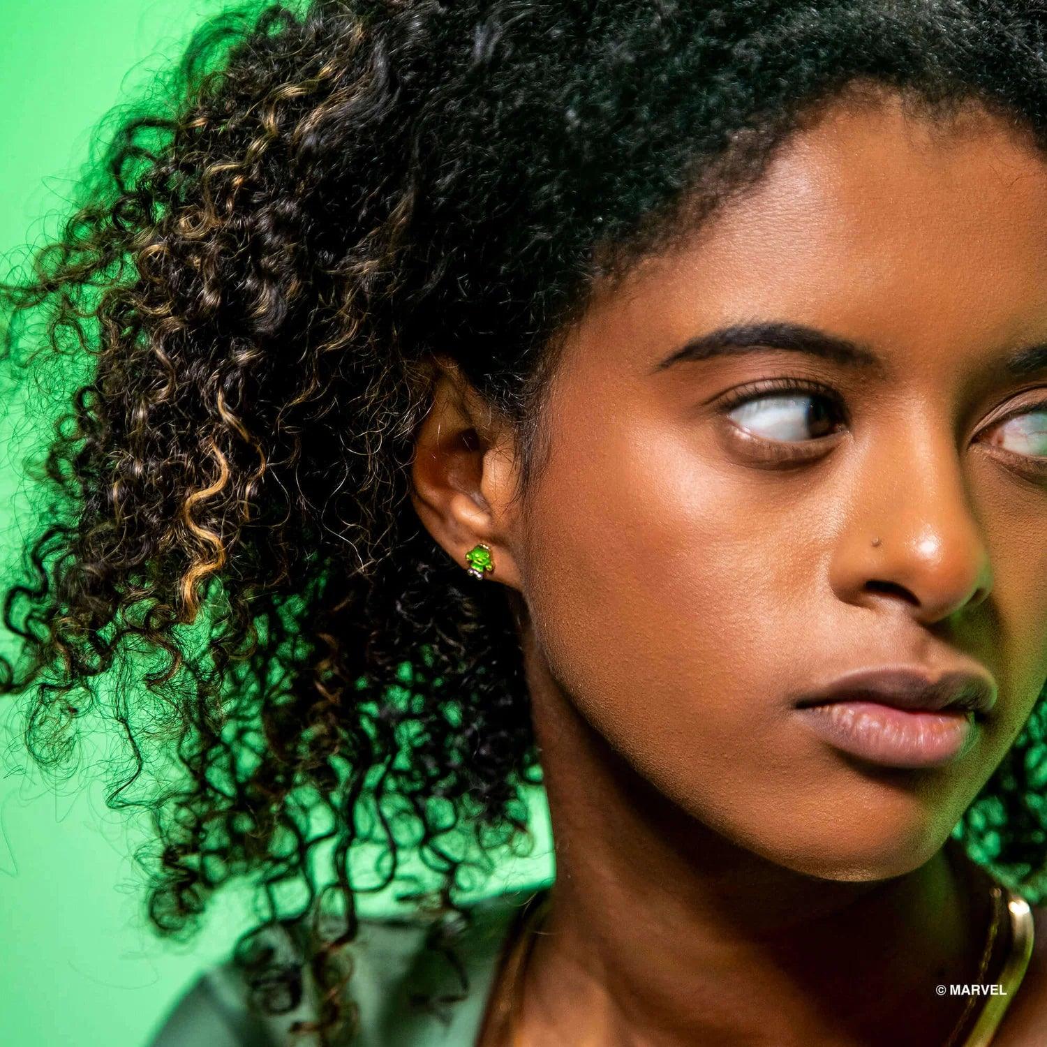 Marvey Epoxy Earring - Hulk - KLOSH