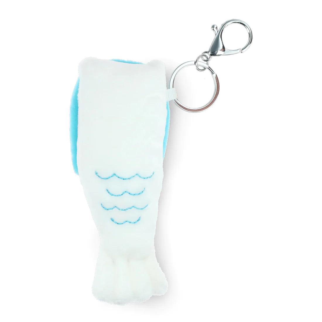 Merlion Chou Chou Mini Keychain - Blue - KLOSH