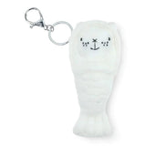 Merlion Chouchou Mini Keychain - White - KLOSH