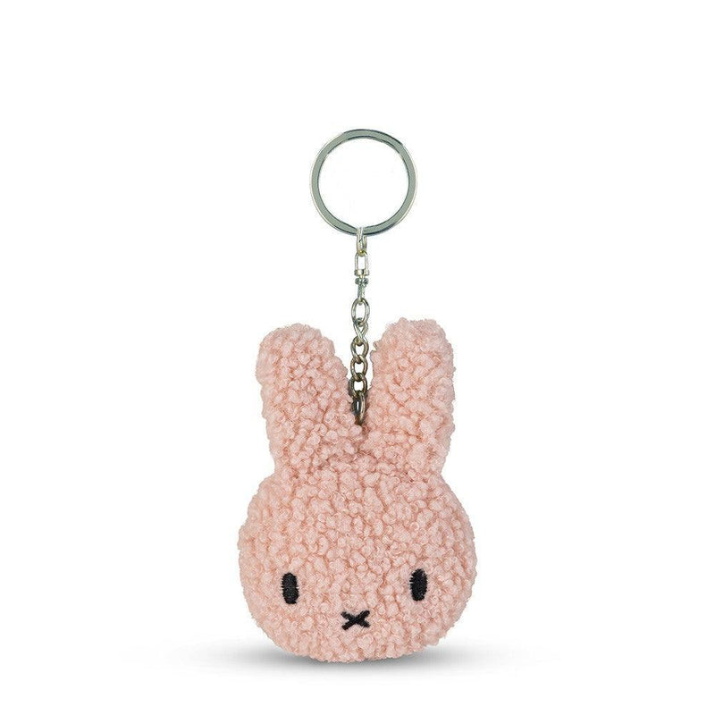 Miffy - Flat Keychain Teddy Pink 10cm 100% recycled - KLOSH