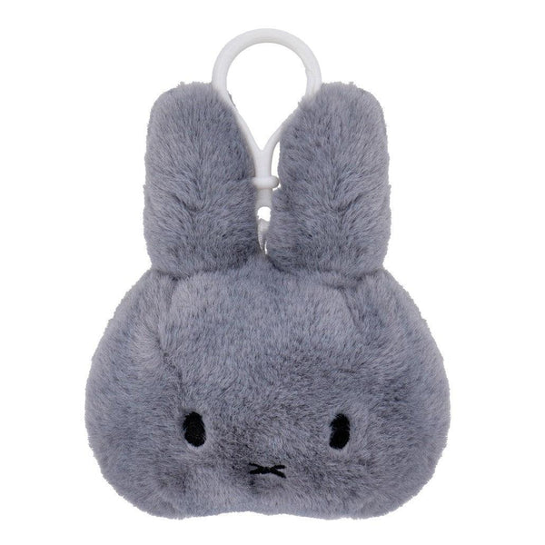 Miffy - Head Backpack Clip Fluffy Dark Grey - KLOSH