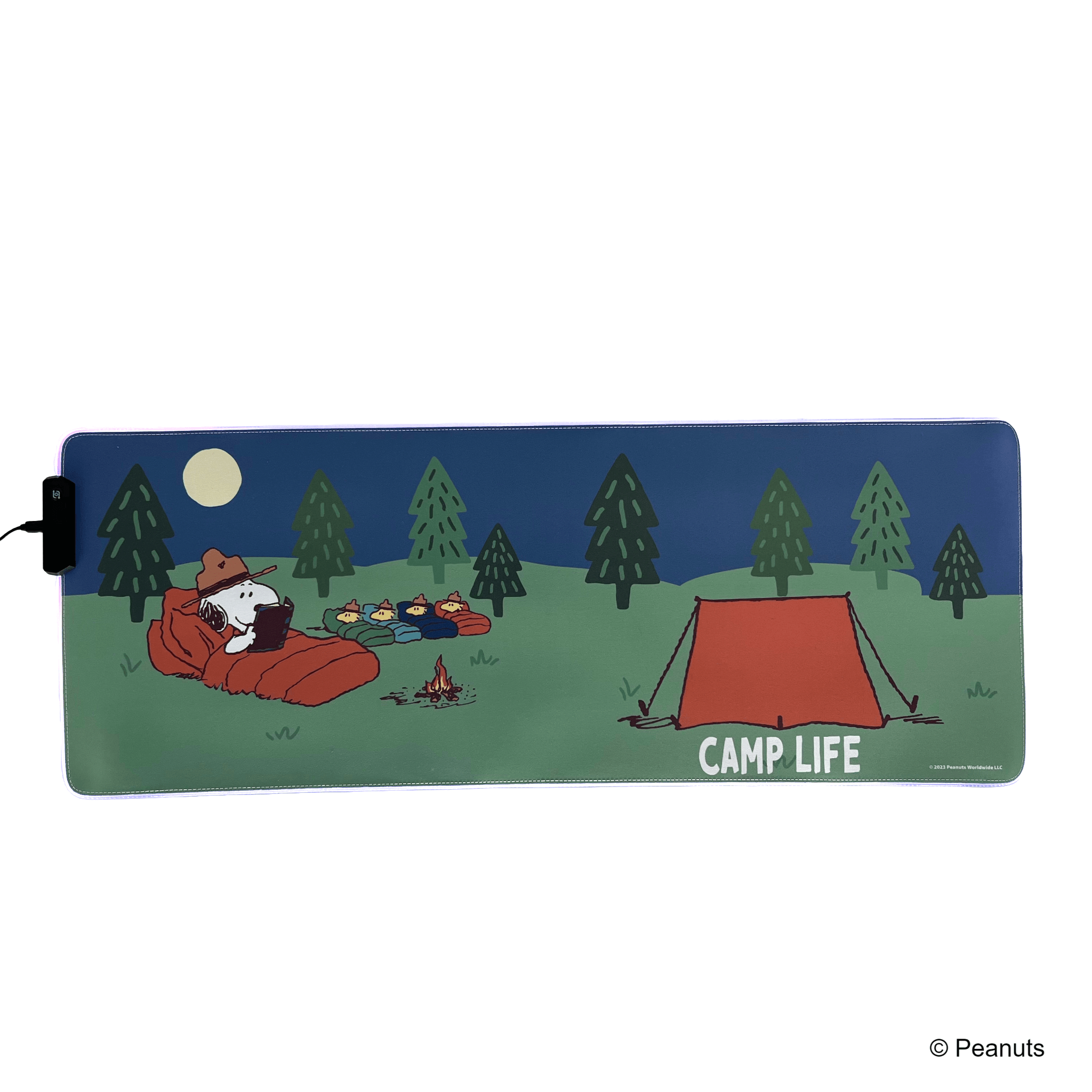 Peanuts - LED Desk Pad Camp Life - KLOSH