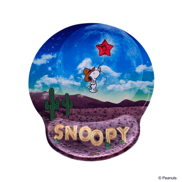 Peanuts - Mouse Pad Snoopy Cowboy Fly - KLOSH
