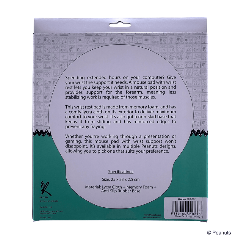 Peanuts - Mouse Pad Snoopy Legendary - KLOSH