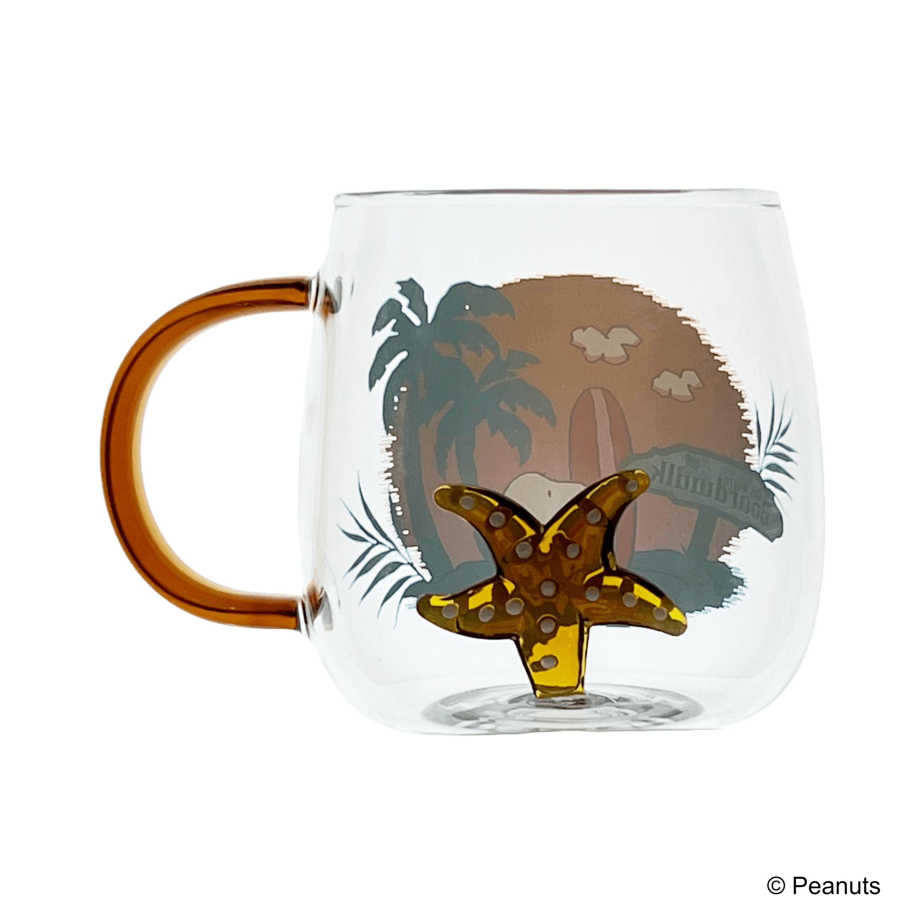 Peanuts Snoopy - Borosilicate Glass Beach - KLOSH