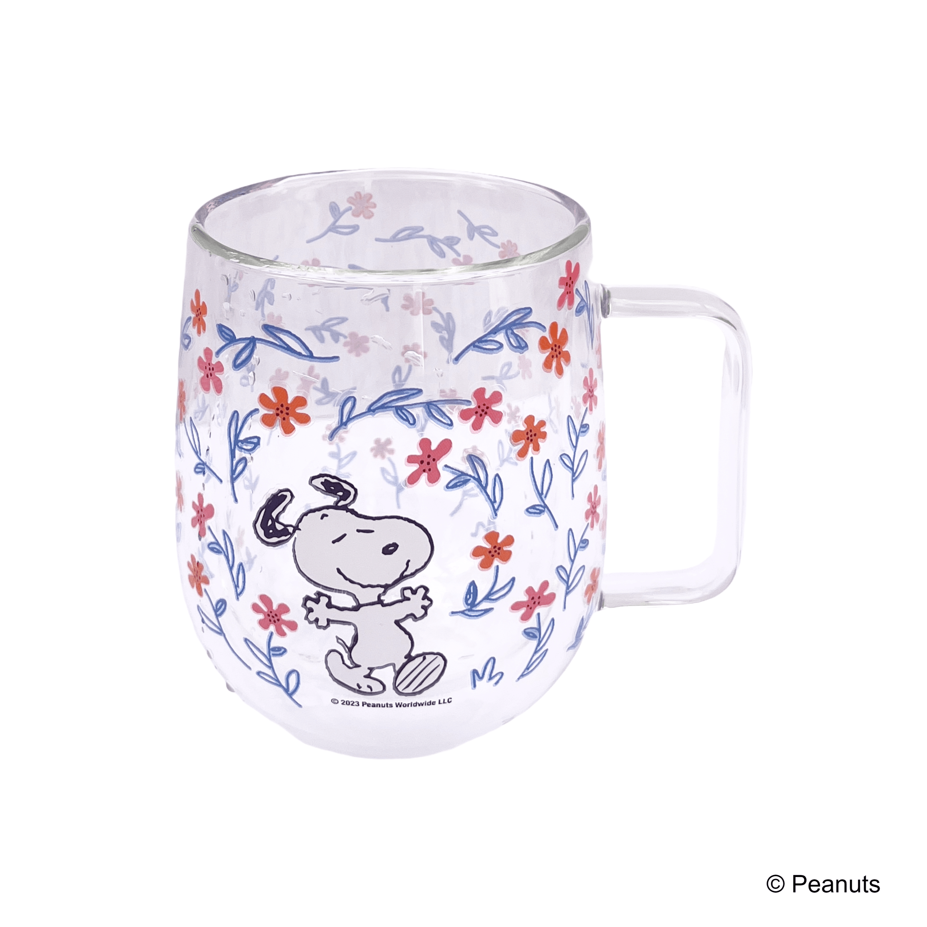 Peanuts Snoopy - Borosilicate Glass Nature - KLOSH