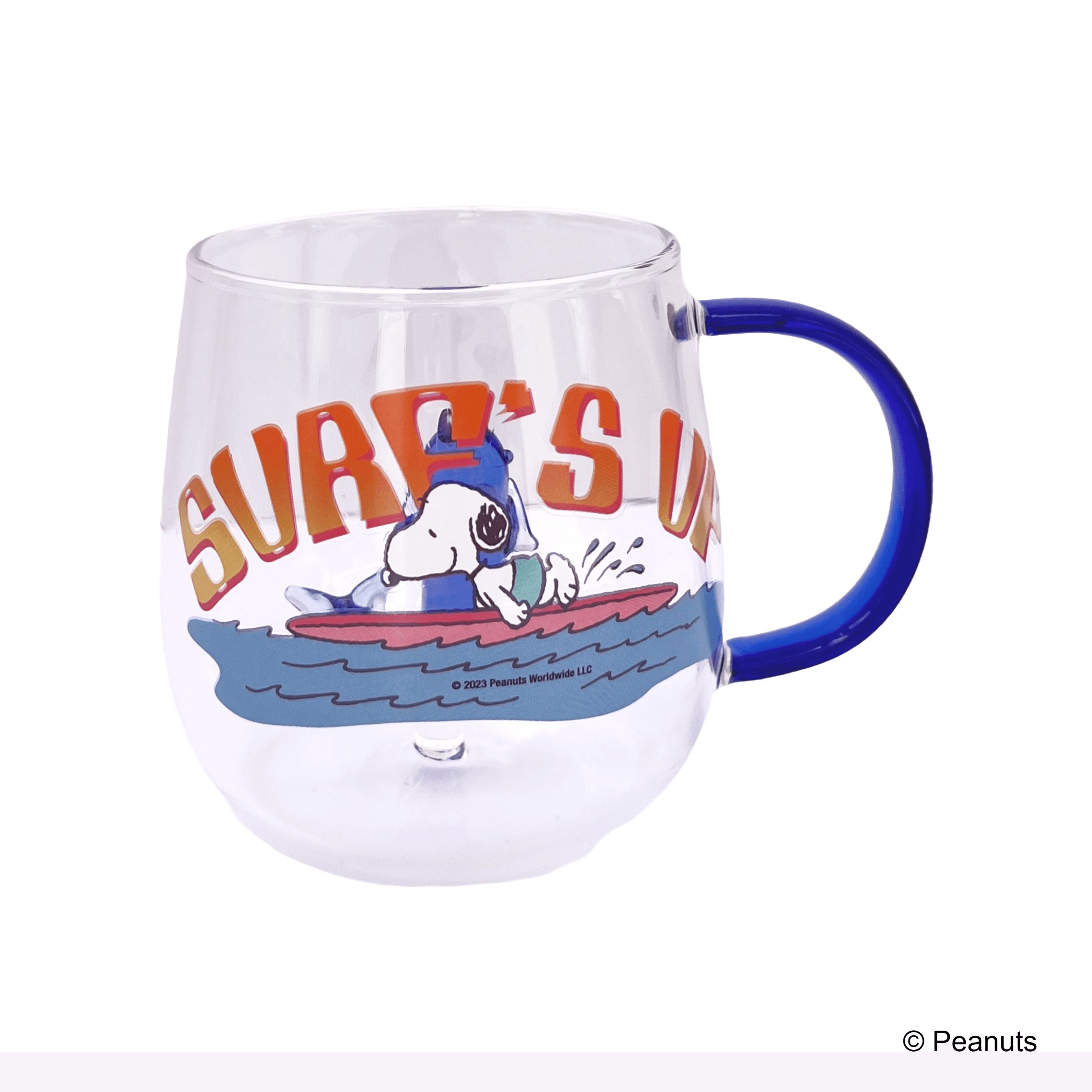 Peanuts Snoopy - Borosilicate Glass Surf - KLOSH