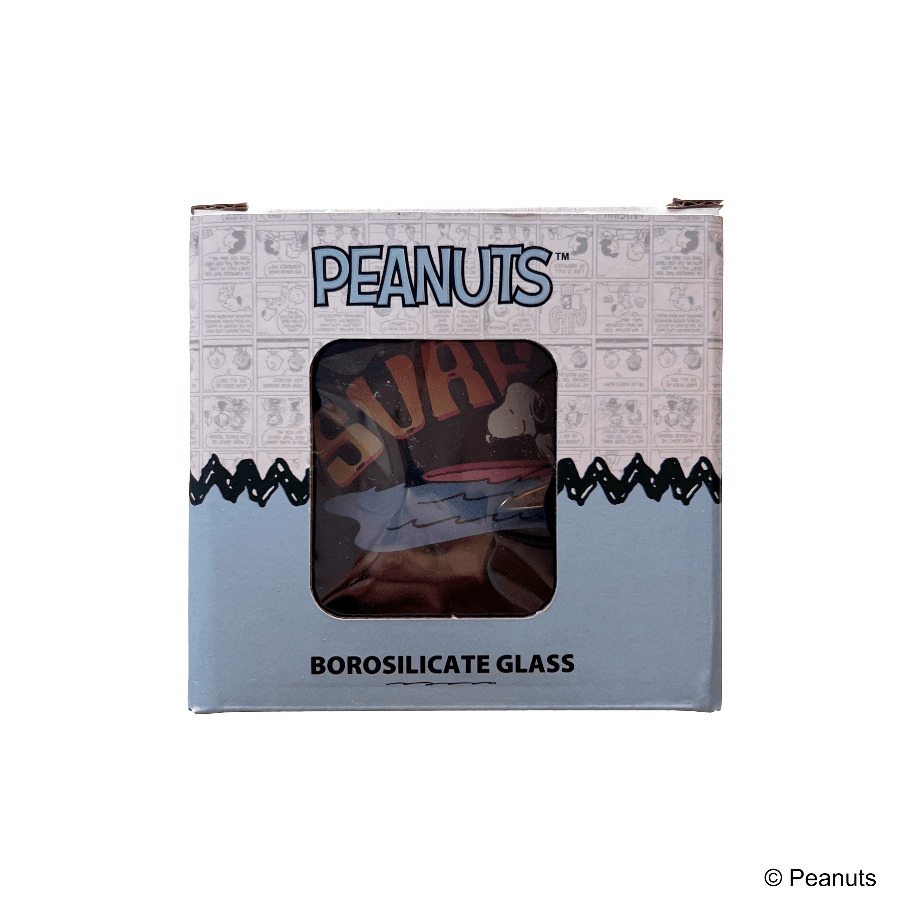 Peanuts Snoopy - Borosilicate Glass Surf - KLOSH