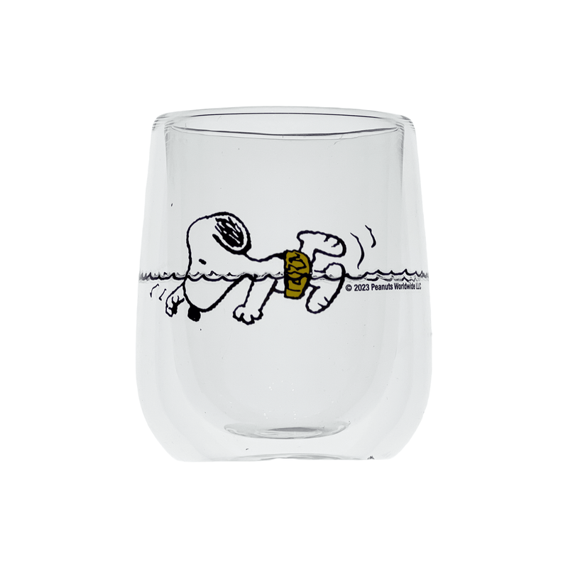 Peanuts Snoopy - Borosilicate Glass Swim - KLOSH