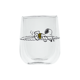 Peanuts Snoopy - Borosilicate Glass Swim - KLOSH
